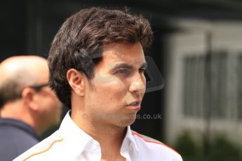 World © Octane Photographic Ltd. F1 Spanish GP Thursday 9th May 2013. Press Conference. (paddock outside press room). Digital Ref :