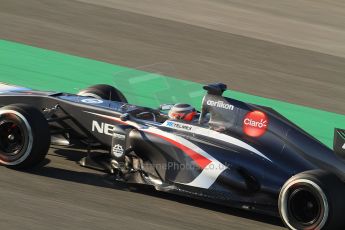 World © Octane Photographic Ltd. Formula 1 Winter Test Jerez – Day 1 – Tuesday 5th February 2013. Sauber C32, Nico Hulkenberg. Digital Ref: 0571cb7d2341