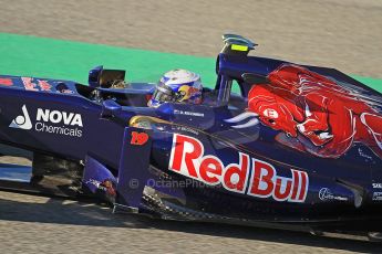 World © Octane Photographic Ltd. Formula 1 Winter Test Jerez – Day 1 – Tuesday 5th February 2013. Toro Rosso STR8, Daniel Ricciardo. Digital Ref: 0571cb7d2357