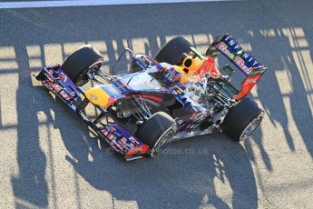 World © Octane Photographic Ltd. Formula 1 Winter Test Jerez – Day 1 – Tuesday 5th February 2013. Infiniti Red Bull Racing RB9. Mark Webber. Digital Ref: 0571cb7d6532
