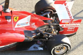 World © Octane Photographic Ltd. Formula 1 Winter Test Jerez – Day 1 – Tuesday 5th February 2013. Ferrari F138 exhaust detail – Felipe Massa. Digital Ref: 0571cb7d6557