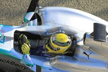 World © Octane Photographic Ltd. Formula 1 Winter Test Jerez – Day 1 – Tuesday 5th February 2013. Mercedes AMG Petronas F1 W04 – Nico Rosberg. Digital Ref: 0571cb7d6565