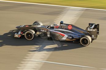 World © Octane Photographic Ltd. Formula 1 Winter Test Jerez – Day 1 – Tuesday 5th February 2013. Sauber C32, Nico Hulkenberg. Digital Ref: 0571cb7d6613