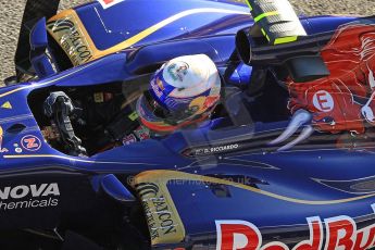 World © Octane Photographic Ltd. Formula 1 Winter Test Jerez – Day 1 – Tuesday 5th February 2013. Toro Rosso STR8, Daniel Ricciardo. Digital Ref: 0571cb7d6621