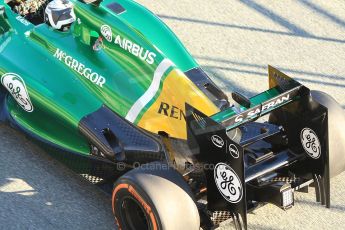 World © Octane Photographic Ltd. Formula 1 Winter Test Jerez – Day 1 – Tuesday 5th February 2013. Caterham CT03, Giedo van de Garde. Digital Ref: 0571cb7d6635