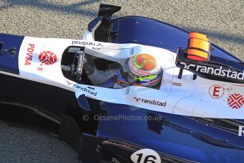 World © Octane Photographic Ltd. Formula 1 Winter Test Jerez – Day 1 – Tuesday 5th February 2013. Williams FW34 – Pastor Maldonado. Digital Digital Ref: 0571cb7d6654