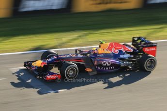 World © Octane Photographic Ltd. Formula 1 Winter Test Jerez – Day 1 – Tuesday 5th February 2013. Infiniti Red Bull Racing RB9. Mark Webber. Digital Ref: 0571cb7d6682