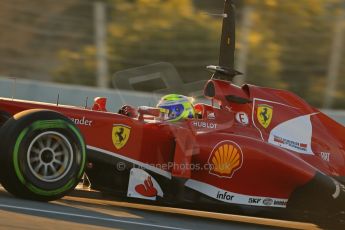 World © Octane Photographic Ltd. Formula 1 Winter Test Jerez – Day 1 – Tuesday 5th February 2013. Ferrari F138 – Felipe Massa. Digital Ref: 0571lw1d7572