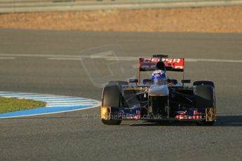 World © Octane Photographic Ltd. Formula 1 Winter Test Jerez – Day 1 – Tuesday 5th February 2013. Toro Rosso STR8, Daniel Ricciardo. Digital Ref: 0571lw1d7633