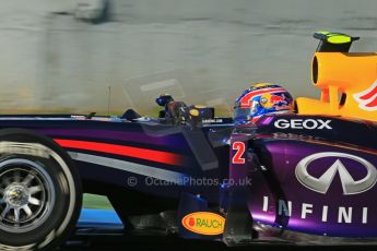 World © Octane Photographic Ltd. Formula 1 Winter Test Jerez – Day 1 – Tuesday 5th February 2013. Infiniti Red Bull Racing RB9. Mark Webber. Digital Ref: 0571lw1d8015
