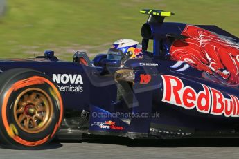 World © Octane Photographic Ltd. Formula 1 Winter Test Jerez – Day 1 – Tuesday 5th February 2013. Toro Rosso STR8, Daniel Ricciardo. Digital Ref: 0571lw1d8063