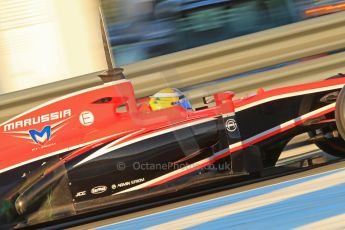 World © Octane Photographic Ltd. Formula 1 Winter testing, Jerez, 6th February 2013. Marussia MR02, Luiz Razia. Digital Ref: 0572cb7d6877