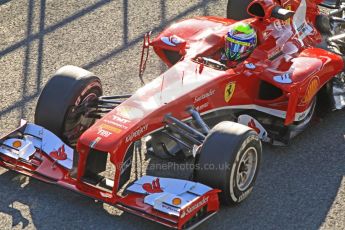 World © Octane Photographic Ltd. Formula 1 Winter testing, Jerez, 6th February 2013. Ferrari F138 – Felipe Massa. Digital Ref: 0572cb7d6915