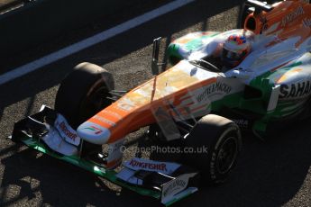 World © Octane Photographic Ltd. Formula 1 Winter testing, Jerez, 6th February 2013, morning sessions. Sahara Force India VJM06 – Paul di Resta. Digital Ref: 0572cb7d6919