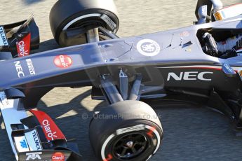 World © Octane Photographic Ltd. Formula 1 Winter testing, Jerez, 6th February 2013. Sauber C32, Nico Hulkenberg. Digital Ref: 0572cb7d7017