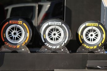 World © Octane Photographic Ltd. Formula 1 Winter testing, Jerez, 6th February 2013. 2013 Spec F1 Pirelli tyres. Digital Ref: 0572cb7d7088