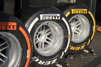 World © Octane Photographic Ltd. Formula 1 Winter testing, Jerez, 6th February 2013. 2013 Spec F1 Pirelli tyres. Digital Ref: 0572cb7d7091