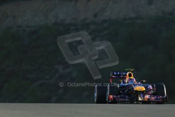World © Octane Photographic Ltd. Formula 1 Winter testing, Jerez, 6th February 2013. Infiniti Red Bull Racing RB9. Mark Webber. Digital Ref: 0572lw1d8673