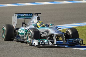 World © Octane Photographic Ltd. Formula 1 Winter testing, Jerez, 7th February 2013. Mercedes AMG Petronas F1 W04, Nico Rosberg. Digital Ref: 0573cb7d2400