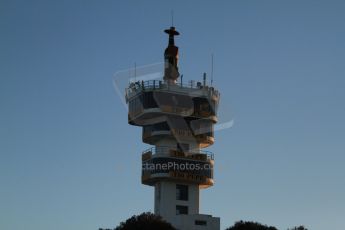 World © Octane Photographic Ltd. Formula 1 Winter testing, Jerez, 7th February 2013. The Jerez Tio Pepe tower. Digital Ref: 0573cb7d7115