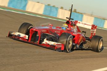 World © Octane Photographic Ltd. Formula 1 Winter testing, Jerez, 7th February 2013. Ferrari F138 – Felipe Massa. Digital Ref: 0573cb7d7149