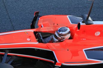 World © Octane Photographic Ltd. Formula 1 Winter testing, Jerez, 7th February 2013. Marussia MR02, Max Chilton. Digital Ref: 0573cb7d7210