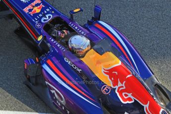 World © Octane Photographic Ltd. Formula 1 Winter testing, Jerez, 7th February 2013. Infiniti Red Bull Racing RB9, Sebastian Vettel. Digital Ref: 0573cb7d7225