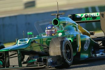 World © Octane Photographic Ltd. Formula 1 Winter testing, Jerez, 7th February 2013. Caterham CT03, Charles Pic. Digital Ref: 0573lw1d9080