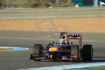 World © Octane Photographic Ltd. Formula 1 Winter testing, Jerez, 7th February 2013. Infiniti Red Bull Racing RB9, Sebastian Vettel. Digital Ref: 0573lw1d9130