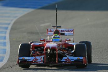 World © Octane Photographic Ltd. Formula 1 Winter testing, Jerez, 7th February 2013. Ferrari F138 – Felipe Massa. Digital Ref: 0573lw1d9211