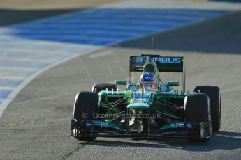 World © Octane Photographic Ltd. Formula 1 Winter testing, Jerez, 7th February 2013. Caterham CT03, Charles Pic. Digital Ref: 0573lw1d9221