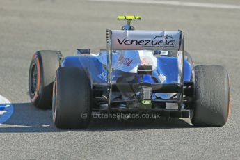 World © Octane Photographic Ltd. Formula 1 Winter testing, Jerez, 7th February 2013. Williams FW34, Valterri Bottas. Digital Ref: 0573lw1d9310