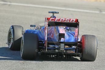 World © Octane Photographic Ltd. Formula 1 Winter testing, Jerez, 7th February 2013. Toro Rosso STR8, Jean-Eric Vergne. Digital Ref: 0573lw1d9338