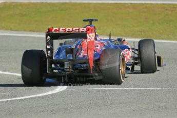 World © Octane Photographic Ltd. Formula 1 Winter testing, Jerez, 7th February 2013. Toro Rosso STR8, Jean-Eric Vergne. Digital Ref: 0573lw1d9374