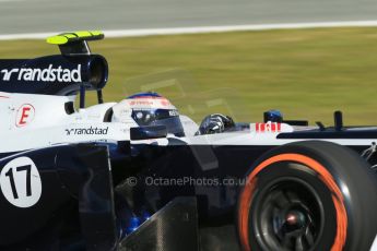 World © Octane Photographic Ltd. Formula 1 Winter testing, Jerez, 7th February 2013. Williams FW34, Valterri Bottas. Digital Ref: 0573lw1d9407