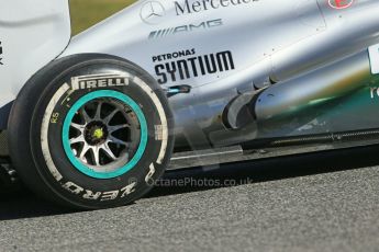 World © Octane Photographic Ltd. Formula 1 Winter testing, Jerez, 7th February 2013. Mercedes AMG Petronas F1 W04, Nico Rosberg. Digital Ref: 0573lw1d9538