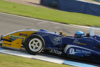 World © Octane Photographic Ltd. MSV F3 Cup, Donington Park, Qualifying 28th September 2013. MBR (Mark Bailey Racing), Dallara F305/6 Toyota, Frank Thomas. Digital Ref : 0832lw1d8925