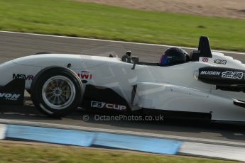 World © Octane Photographic Ltd. MSV F3 Cup, Donington Park, Qualifying 28th September 2013. Magic Motorsport, Dallara F306 Mugen Honda, Mark Harrison. Digital Ref : 0832lw1d8943