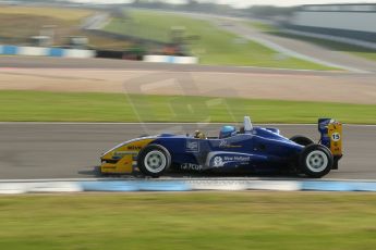 World © Octane Photographic Ltd. MSV F3 Cup, Donington Park, Qualifying 28th September 2013. MBR (Mark Bailey Racing), Dallara F305/6 Toyota, Frank Thomas. Digital Ref : 0832lw1d9011
