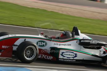 World © Octane Photographic Ltd. MSV F3 Cup, Donington Park, Qualifying 28th September 2013. MBR (Mark Bailey Racing), Dallara F307 Mugen Honda, Stuart Wiltshire. Digital Ref : 0832lw1d9058