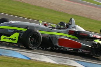 World © Octane Photographic Ltd. MSV F3 Cup, Donington Park, Qualifying 28th September 2013. Omicron Motorsport, Dallara F307 Mugen Honda, Tristan Cliffe. Digital Ref : 0832lw1d9065