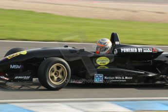 World © Octane Photographic Ltd. MSV F3 Cup, Donington Park, Qualifying 28th September 2013. Dallara HKS Mitsubishi, Phillip Austin. Digital Ref : 0832lw1d9071