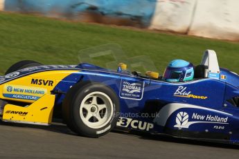 World © Octane Photographic Ltd. MSV F3 Cup, Donington Park, Qualifying 28th September 2013. MBR (Mark Bailey Racing), Dallara F305/6 Toyota, Frank Thomas. Digital Ref : 0832lw1d9152