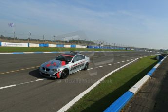 World © Octane Photographic Ltd. MSV F3 Cup, Donington Park, Qualifying 28th September 2013. MSV BMW Safety Car. Digital Ref : 0832lw1d9562