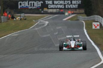 World © Octane Photographic Ltd. F3 Cup – Oulton Park - Race 1, Monday 1st April 2013. Stuart Wiltshire – Mark Bailey Racing - Dallara F306. Digital Ref : 0624lw1d9944