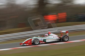 World © Octane Photographic Ltd. F3 Cup – Oulton Park - Race 1, Monday 1st April 2013. Alice Powell – Mark Bailey Racing - Dallara F305. Digital Ref : 0624lw7d3696