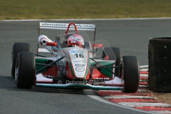 World © Octane Photographic Ltd. F3 Cup – Oulton Park, Monday 1st April 2013 – Race 2. Alice Powell – Mark Bailey Racing - Dallara F305. Digital Ref : 0626lw1d0344