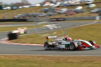 World © Octane Photographic Ltd. F3 Cup – Oulton Park, Monday 1st April 2013 – Race 2. Alice Powell – Mark Bailey Racing - Dallara F305. Digital Ref : 0626lw7d3799