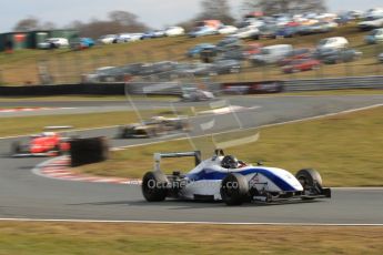 World © Octane Photographic Ltd. F3 Cup – Oulton Park, Monday 1st April 2013 – Race 2. Gino Ussi – Grays Motorsport - Dallara F305/7. Digital Ref : 0626lw7d3820