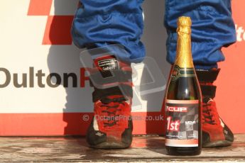 World © Octane Photographic Ltd. F3 Cup special labelled champagne. Digital Ref : 0626lw7d3894